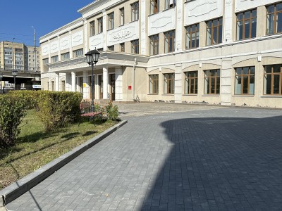 Завод «Гудрок», форма Брусчатка, цвет Серый ДК Кирова г.Пенза