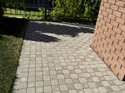 Завод «Гудрок», форма Квадрат и Брусчатка, коллекция STONE Line, цвет бежевый